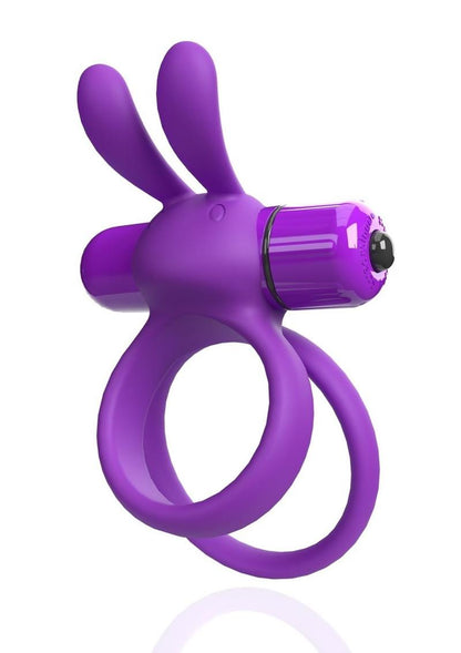 4b Ohare XL Rechargeable Silicone Rabbit Vibrating Cock Ring