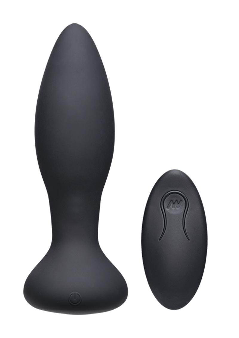 A-Play Rimmer Experienced Anal Plug with Remote Control - Black