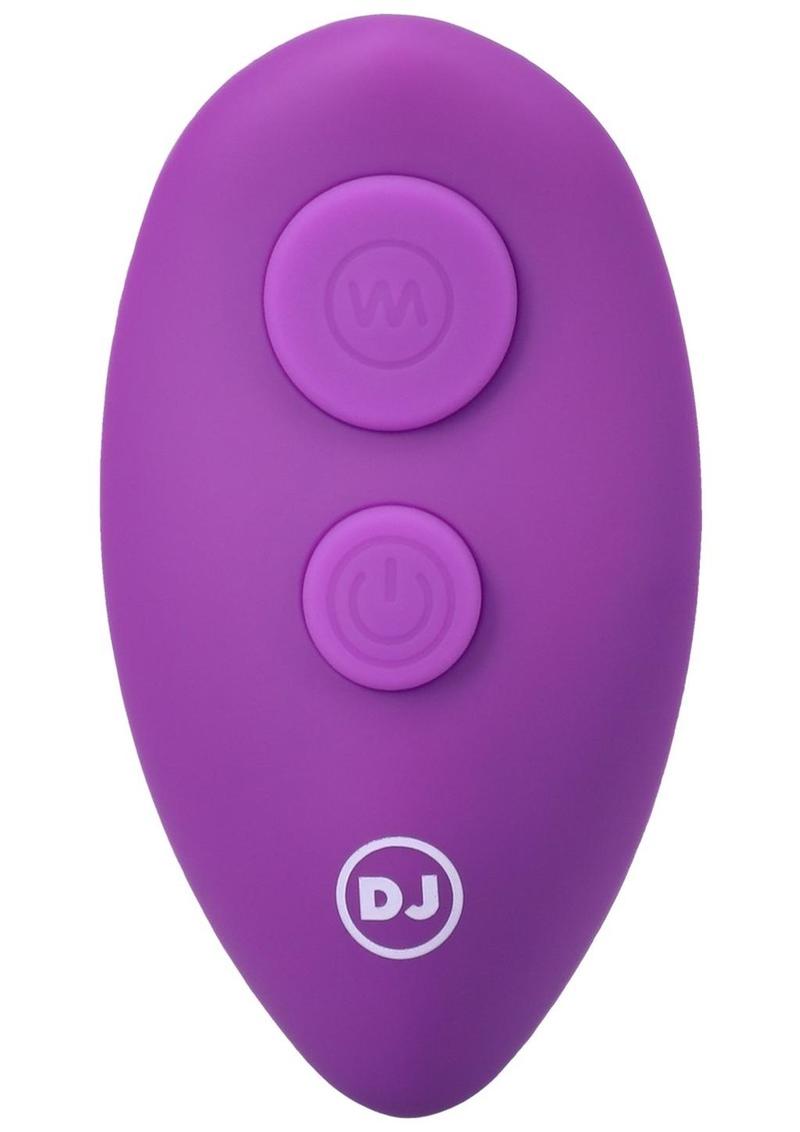 A-Play Shaker Rechargeable Silicone Beaded Anal Plug with Remote Control