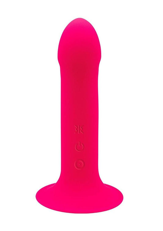 Adrien Lastic Hitsens 2 Dual Dense Silicone Vibrating Dildo - Pink