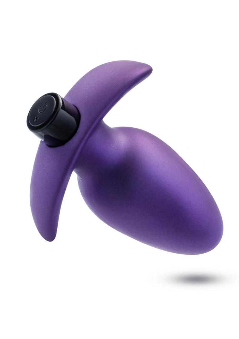 Anal Adventures Matrix Exceisor Plug Rechargeable Silicone Anal Plug - Astro