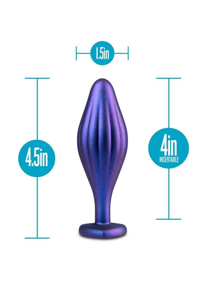 Anal Adventures Matrix Wavy Bling Silicone Plug