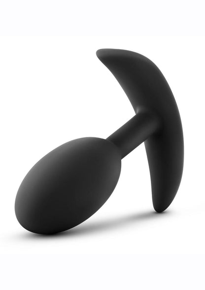 Anal Adventures Platinum Silicone Vibra Slim Butt Plug