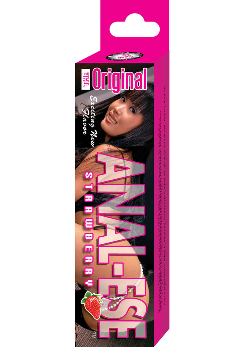 Anal-Ese Desensitizing Anal Lubricant 1.5oz - Strawberry Flavor