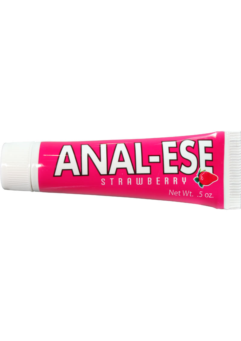 Anal-Ese Desensitizing Anal Lubricant .5oz - Strawberry Flavor