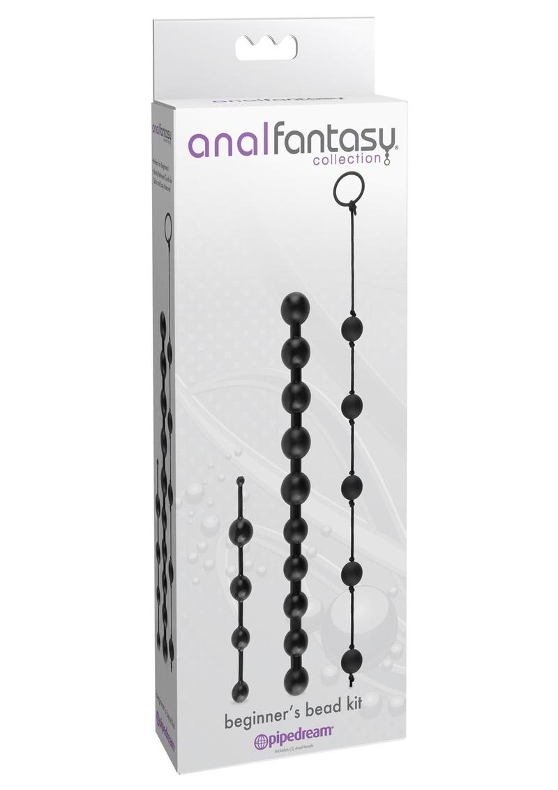 Anal Fantasy Collection Beginner's Bead Kit - Black