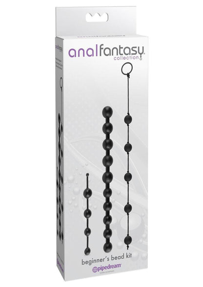 Anal Fantasy Collection Beginner's Bead Kit - Black