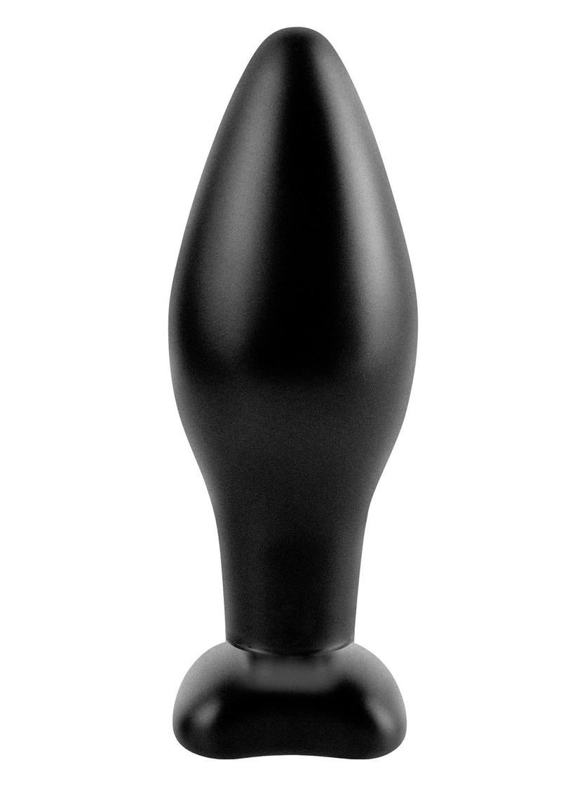 Anal Fantasy Collection Medium Silicone Plug Kit - Black - Medium - 4.25in