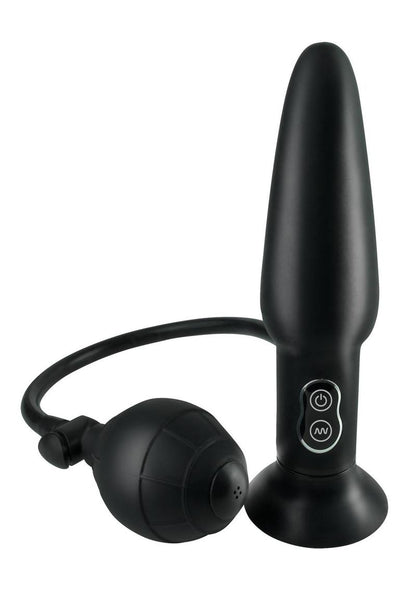 Anal Fantasy Collection Vibrating Ass Blaster Expander Waterproof - Black - 5in