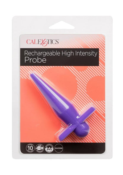 Anal Toys Rechargeable Silicone High Intense Probe - Purple