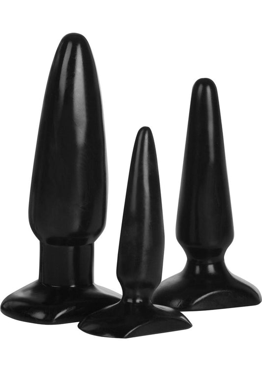 Anal Trainer Kit Anal Plug - Black