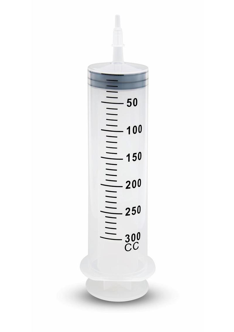 Aquaclean 300cc Enema Syringe - Clear