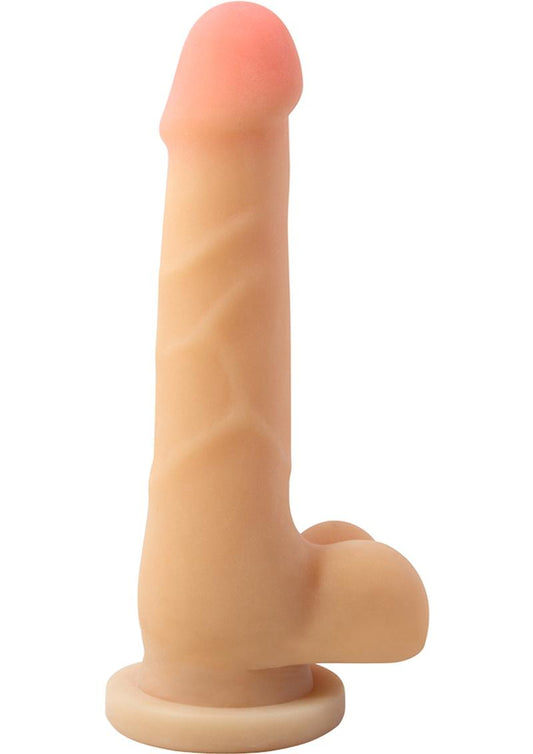 Au Naturel Sam Dildo - Vanilla - 7in