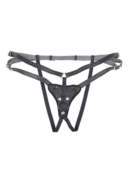 Aurora High Waisted Strap-On - Black