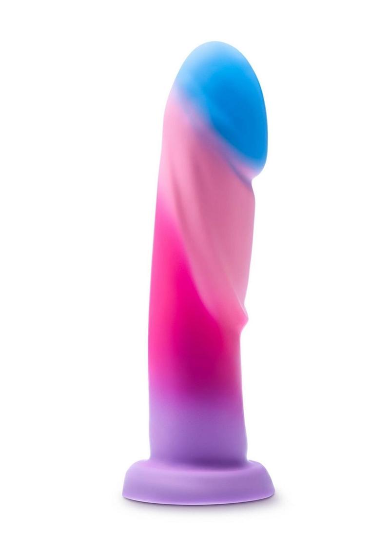 Avant Borealis Dreams Silicone Dildo - Cotton Candy - Multicolor