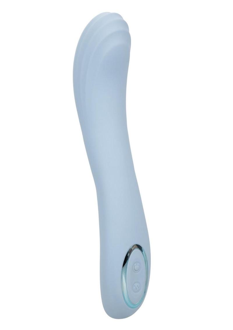 Azure Collection Contoured G Rechargeable Silicone Vibrator