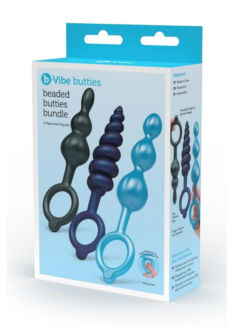 B-Vibe Butties Silicone Bundle