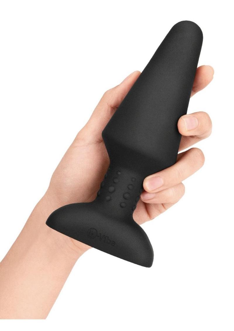 B-Vibe Rimming Plug XL Rechargeable Silicone Anal Plug