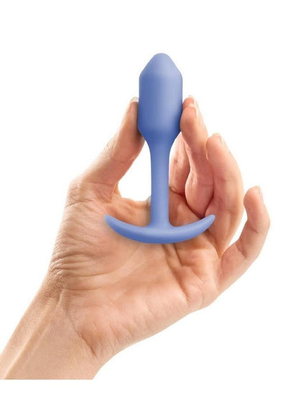 B-Vibe Snug Plug 1 Silicone Weighted Butt Plug