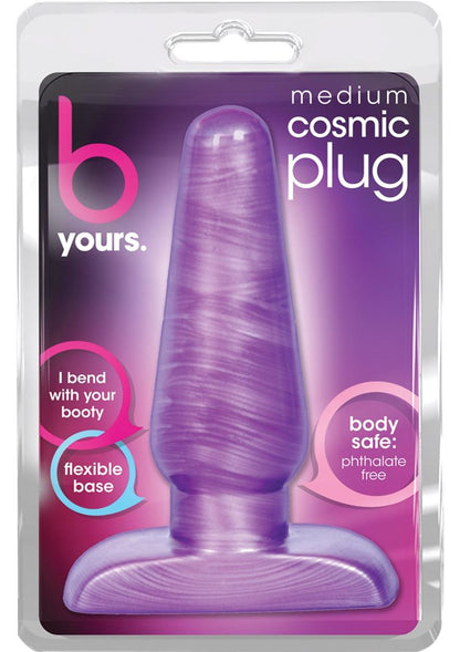 B Yours Cosmic Butt Plug - Purple - Medium