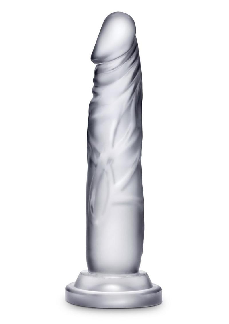 B Yours Diamond Crystal Dildo - Clear - 7.5in