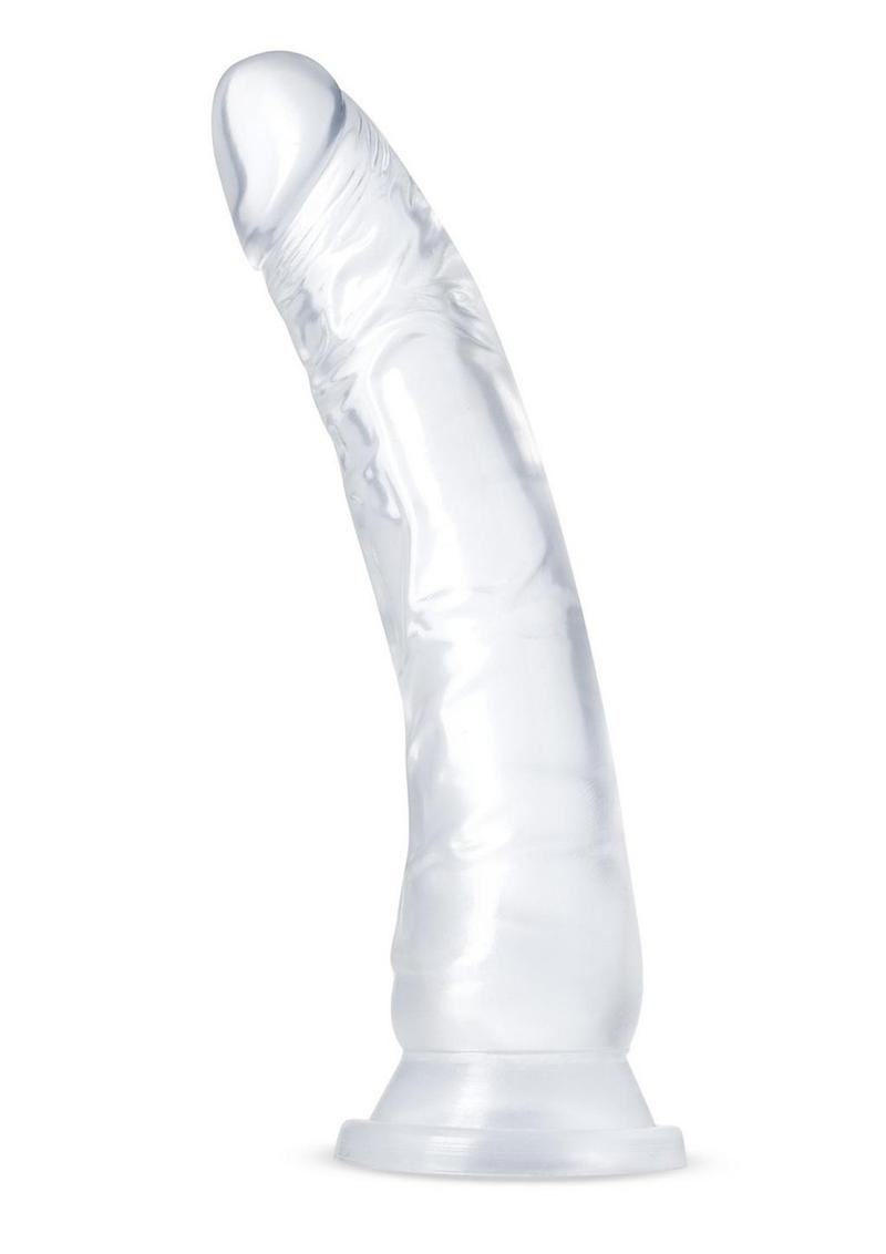 B Yours Diamond Glisten Dildo - Clear - 8.75in