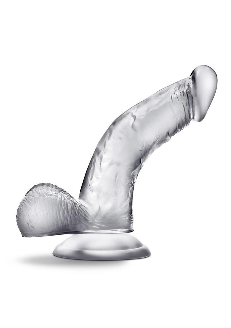 B Yours Diamond Sparkle Dildo - Clear - 6.5in