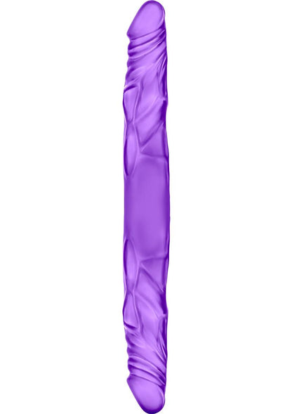 B Yours Double Dildo - Purple - 14in