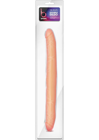 B Yours Double Dildo - Vanilla - 16in