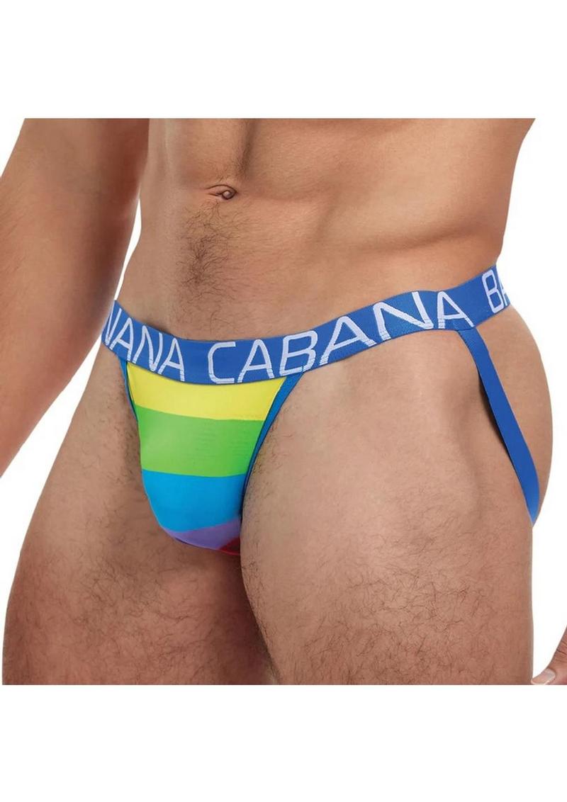 Banana Cabana Jock - Multicolor/Rainbow - Large/XLarge