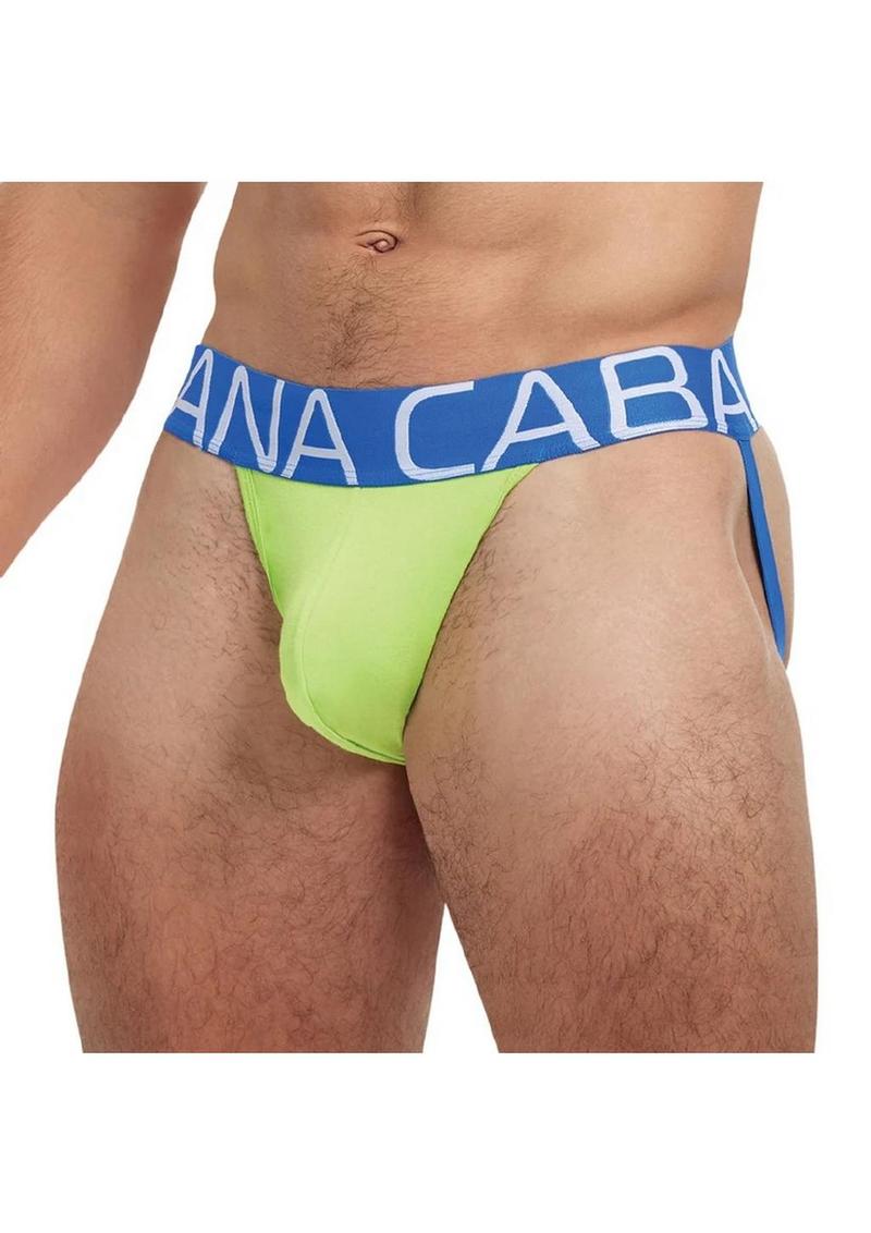 Banana Cabana Jock - Green - Large/Medium