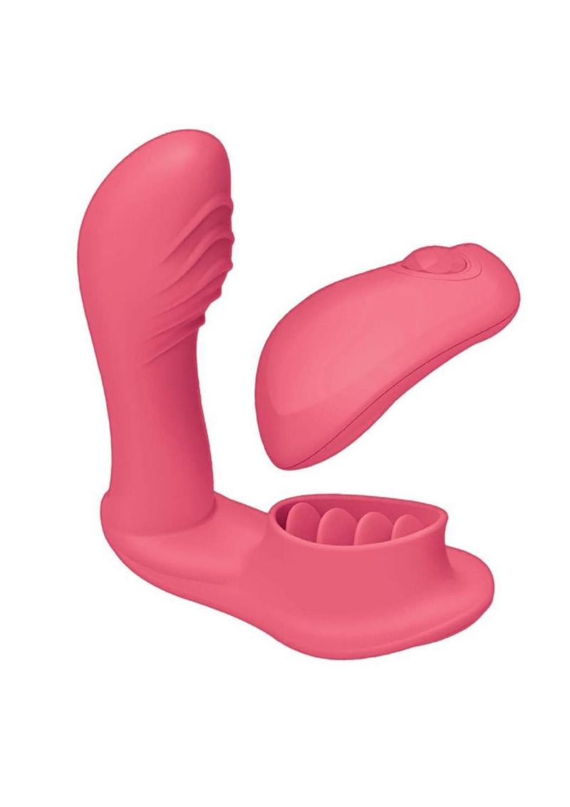 Blaze Remote Control Satisfier Rechargeable Silicone Mini Vibrator