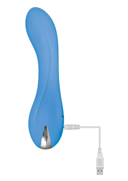 Blue Crush Rechargeable Silicone Vibrator