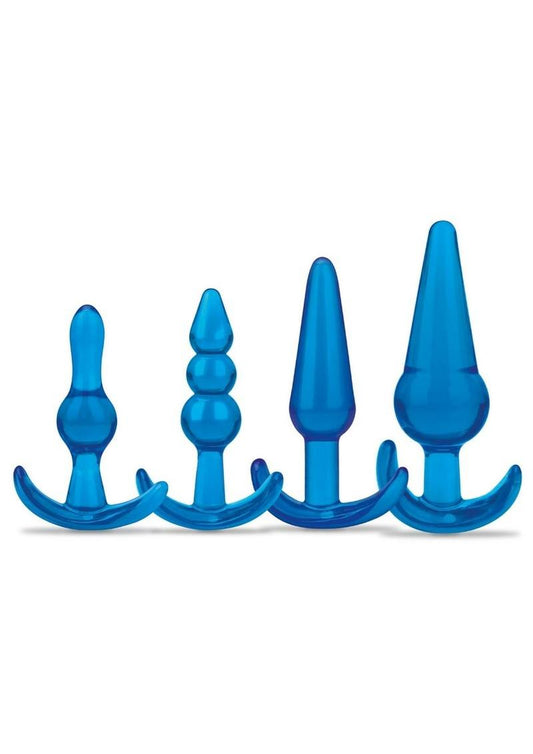 Blue Line Anal Training - Blue - 4 Piece/Set