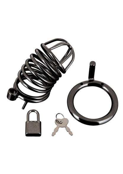 Deluxe Chastity Cage - Black