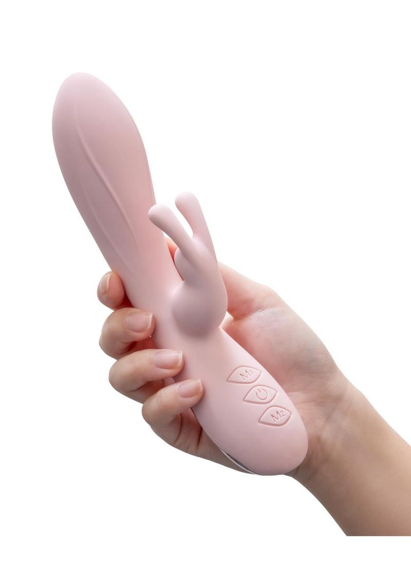 Blush Collection Morgan Rechargeable Silicone Rabbit Vibrator