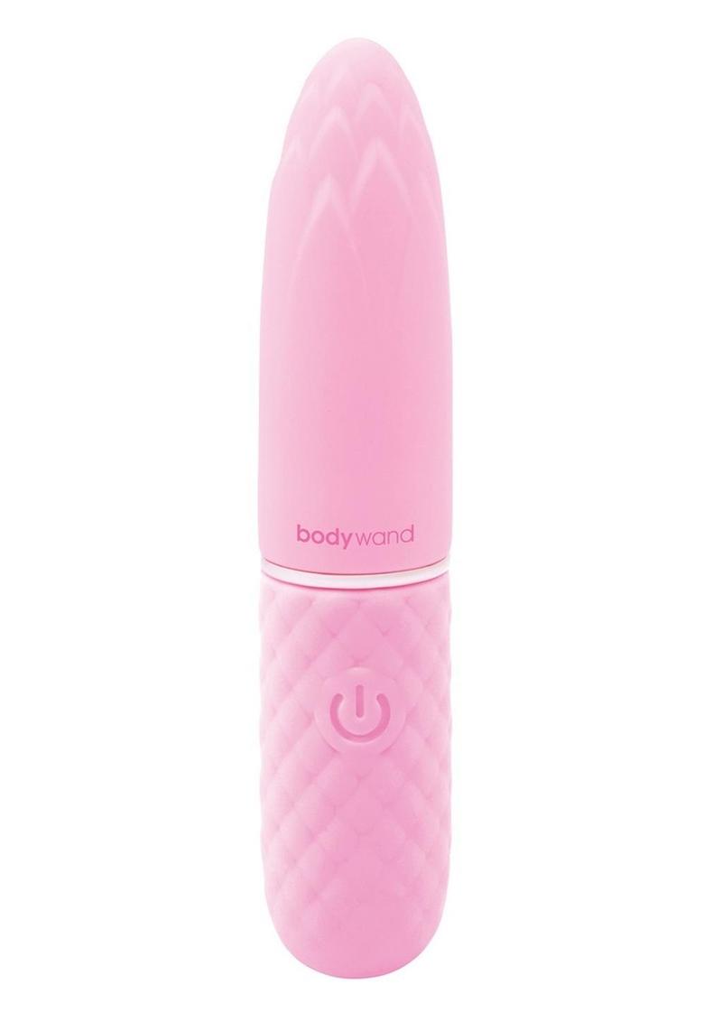 Bodywand Cuties Bullet Rechargeable Silicone Vibrator - Pink