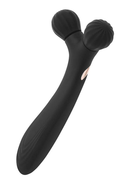 Bodywand Id Roller Rechargeable Silicone All In One Massager - Black