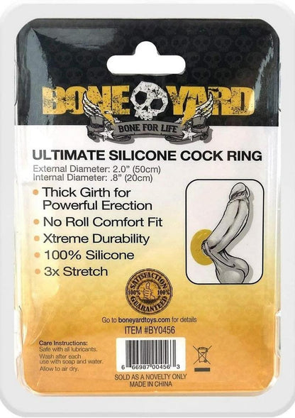 Boneyard Ultimate Silicone Cock Ring