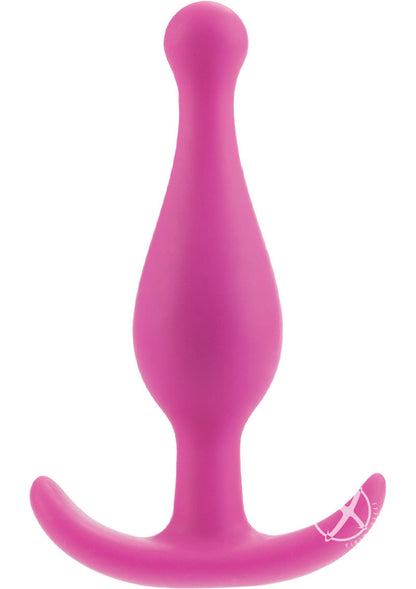 Booty Call Booty Rocker Silicone Butt Plug - Pink