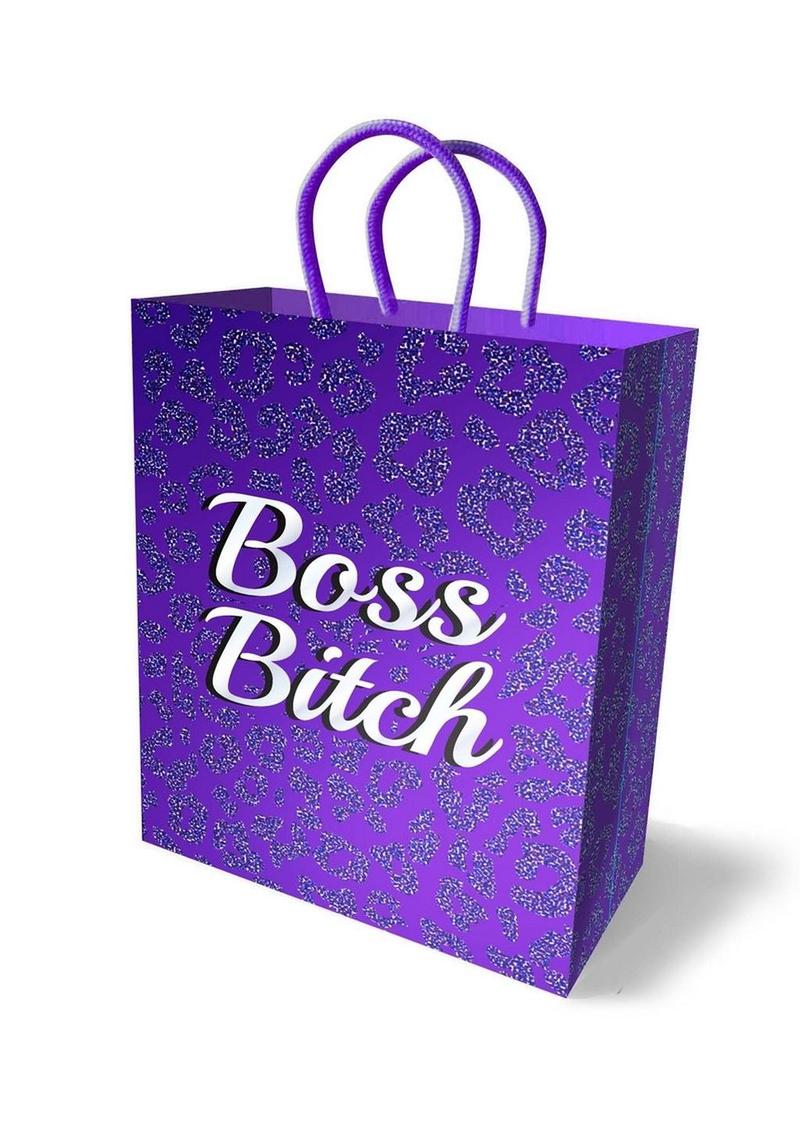 Boss Bitch - Purple/White - Gift Bag