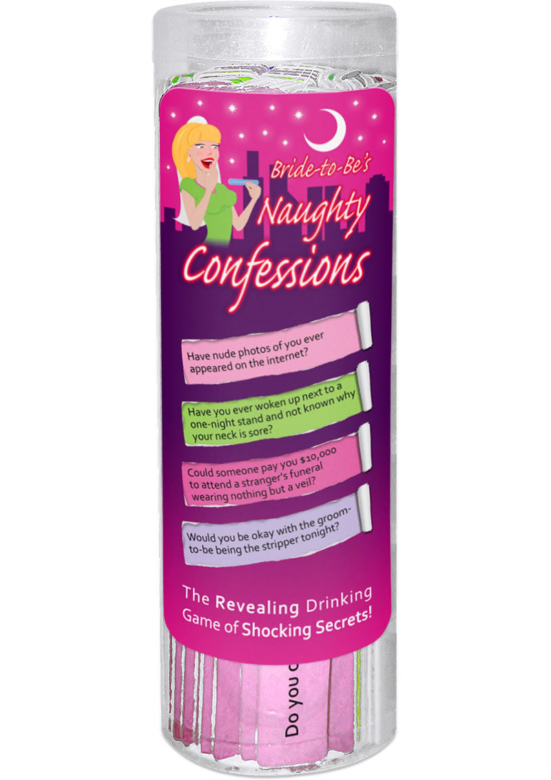 Bride-To-Be's Naughty Confessions Game