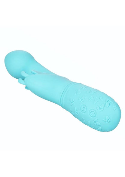 Butterfly Kiss Rechargeable Silicone Dual Vibrator