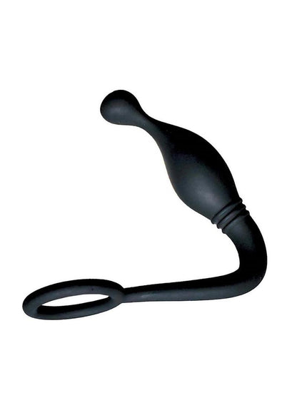 Butts Up P-Spot Pleasure Silicone Anal Plug and Cock Ring