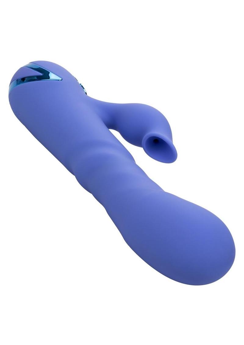 California Dreaming L.a. Love Rechargeable Silicone Vibrator with Clitoral Stimulator