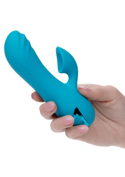 California Dreaming Sunset Beach Seducer Rechargeable Silicone Dual Vibrator