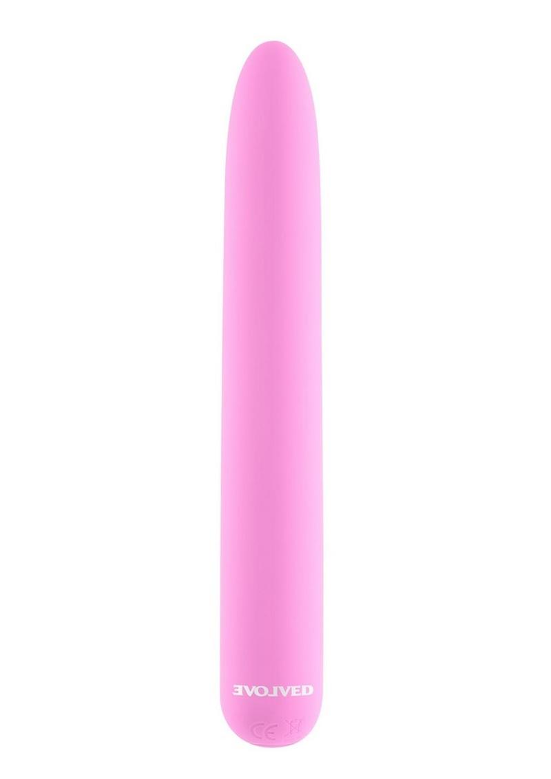 Carnation Rechargeable Silicone Vibrator - Pink