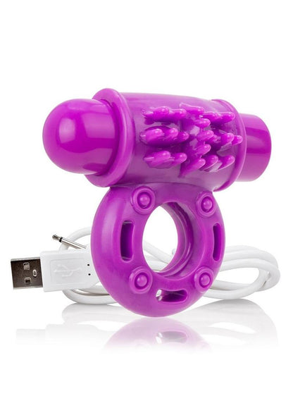 Charged OWOW Rechargeable Vibrating Ring Waterproof