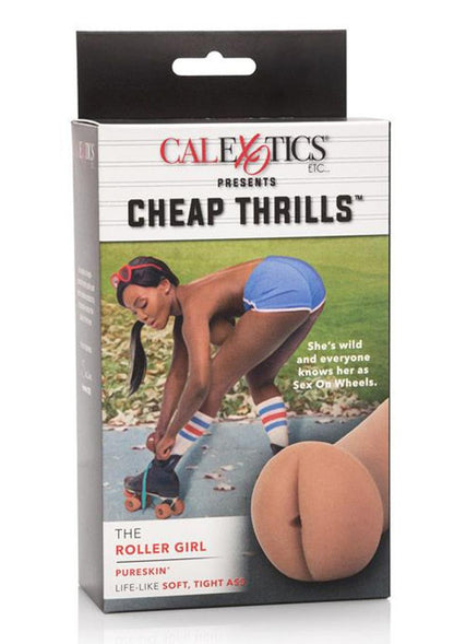 Cheap Thrills The Roller Girl Stroker - Anal - Chocolate