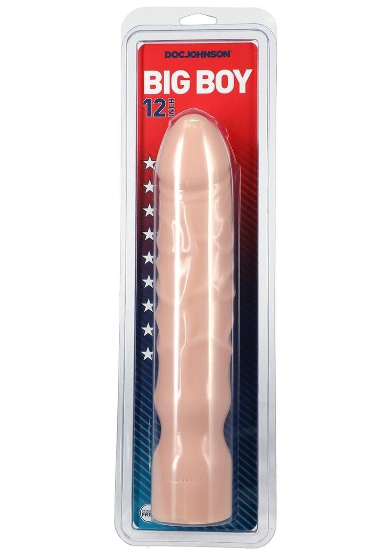 Classic Big Boy Dildo - Flesh/Vanilla - 12in